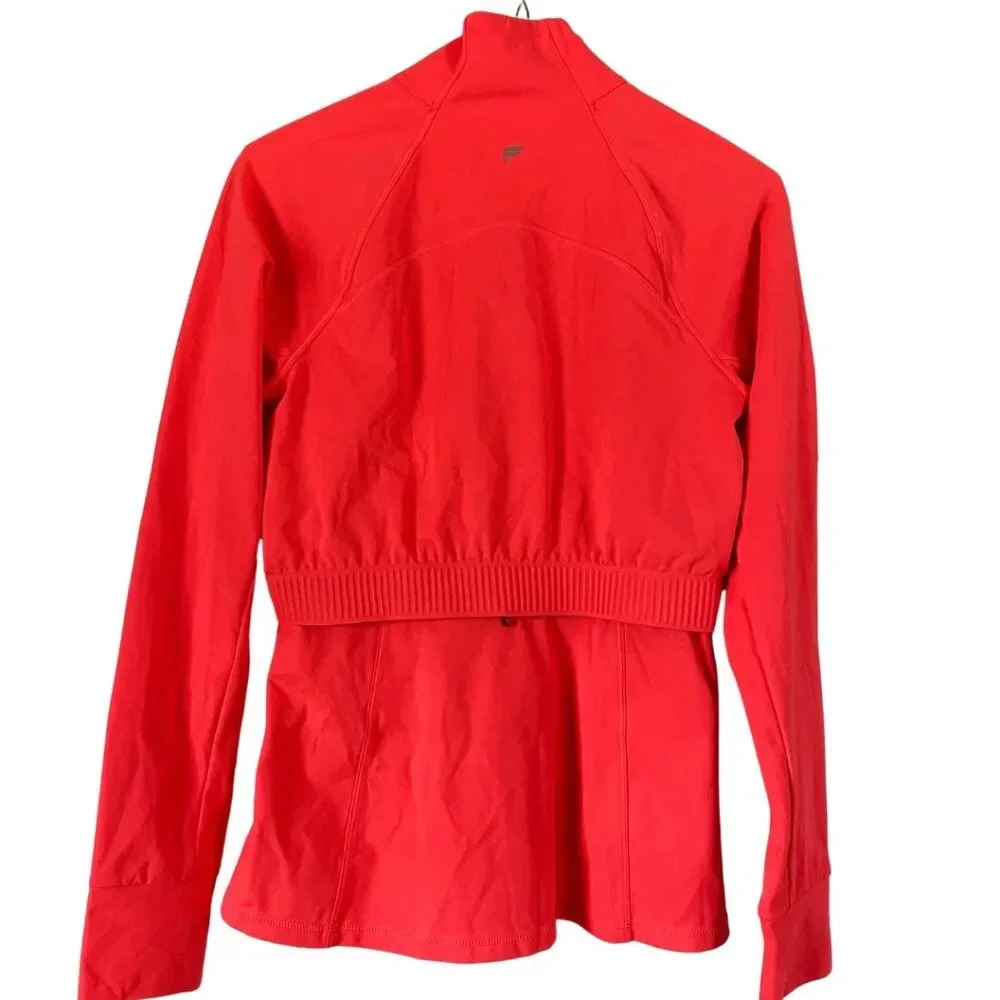 Fabletics The Trinity Performance Jacket In Orang… - image 8